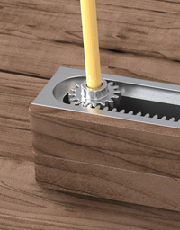 Rack and pinion image